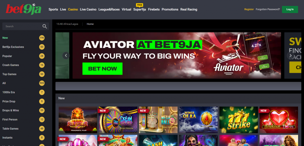 Bet9ja Casino 