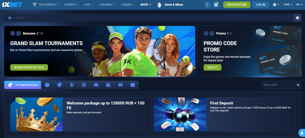 1XBet Casino Bonuses