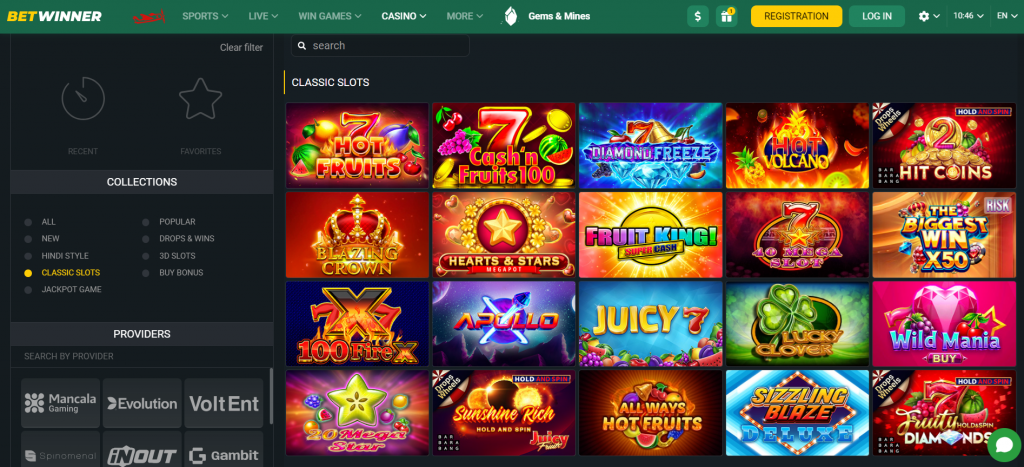 BetWinner Slot Games